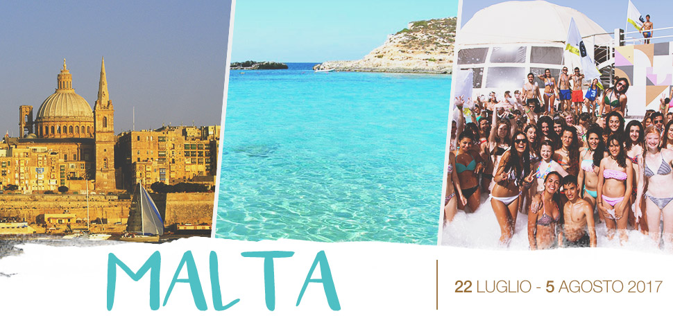 Malta 2017 vacanza studio