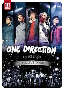 One Direction copertina DVD Live