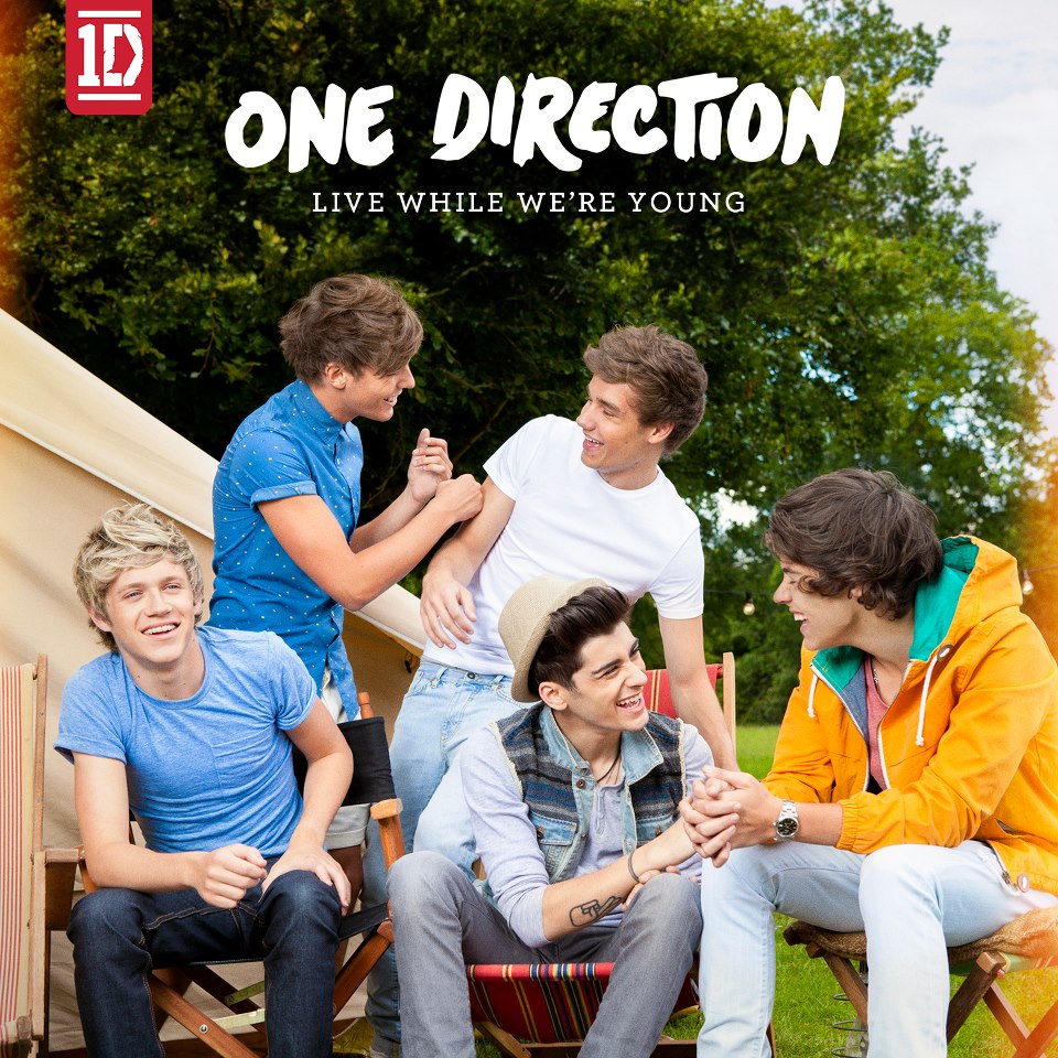 One Direction Live While We're Young cover singolo