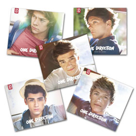 One Direction Take Me Home singole copertine membri