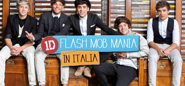 1D flash mob mania video messaggio