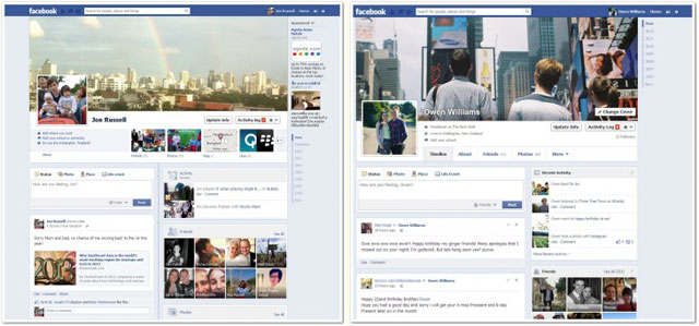 Facebook nuova Timeline 2013