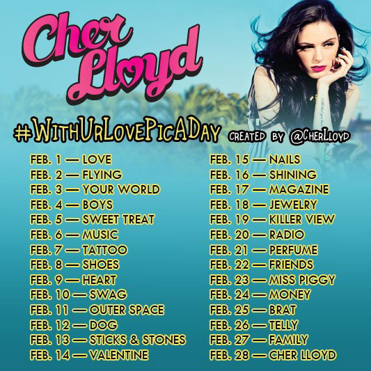 calendario foto Cher Lloyd
