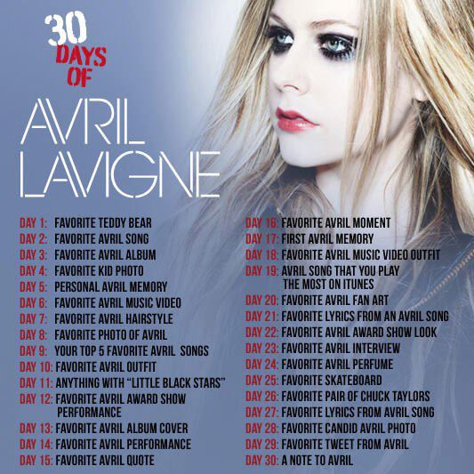 Month of Avril - Twitter