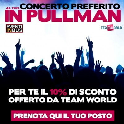 Eventi in Bus 10 sconto