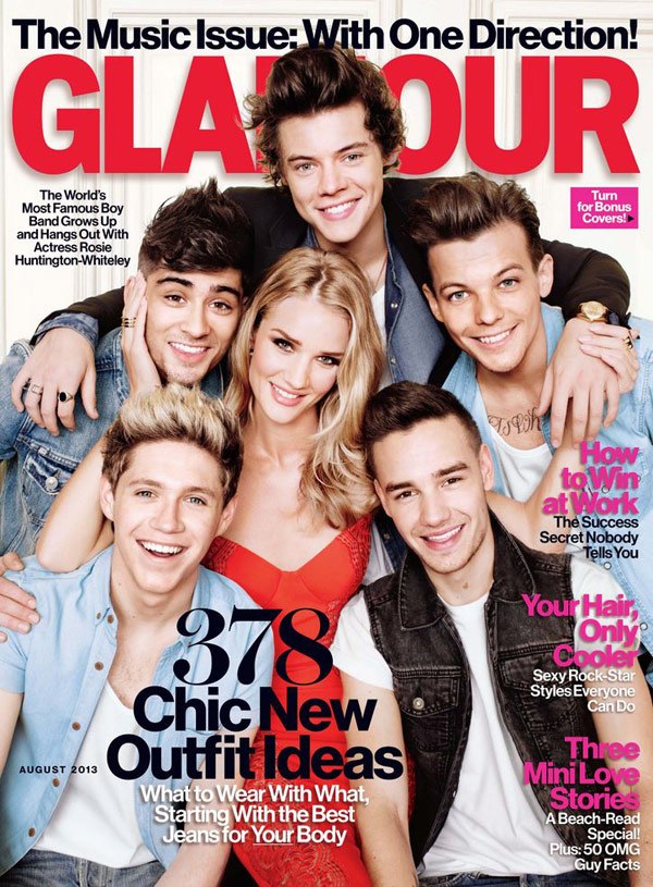 One Direction Glamour Cover