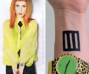 tatuaggi hayley paramore