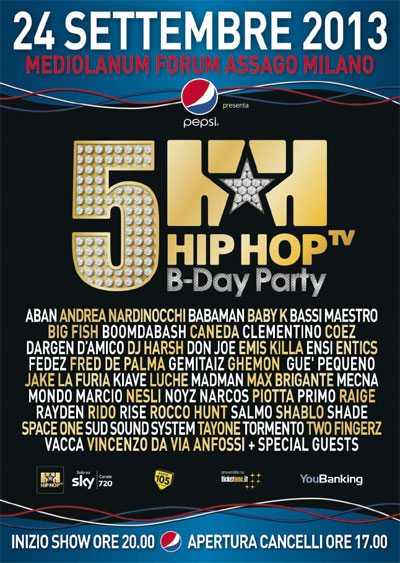 HIP HOP TV B-DAY PARTY