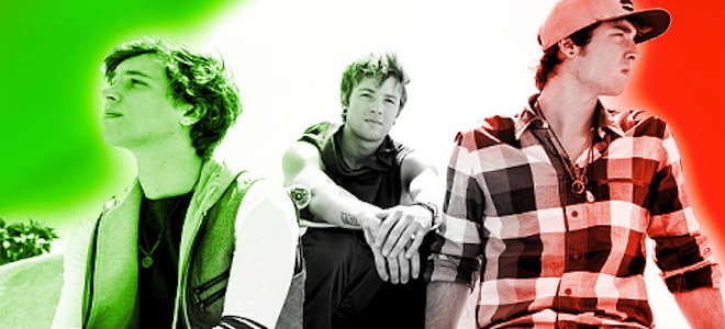 emblem3 entourage porta la band in Italia