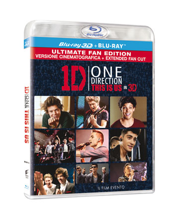 One Direction This Is Us Combo Blu-ray