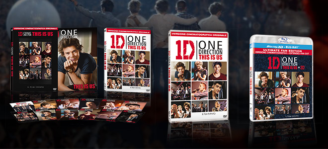 One Direction This Is US DVD versioni disponibili