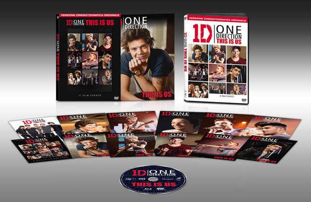 One Direction This Is Us DVD deluxe edition
