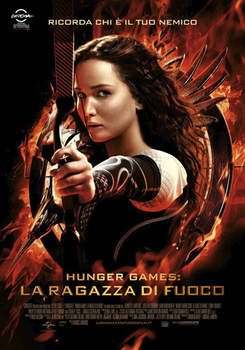 Locandina Hunger Games La ragazza di fuoco