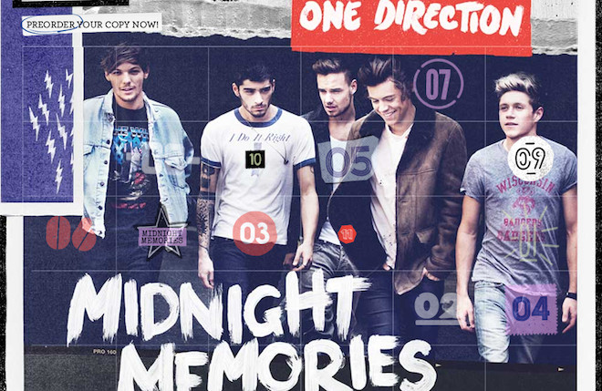 one direction midnight memories countdown