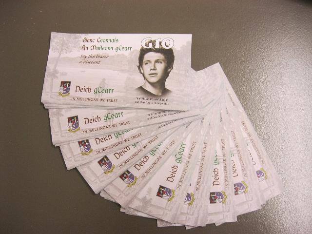 niall horan banconote