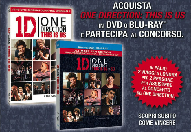 1D This Is Us concorso FNAC
