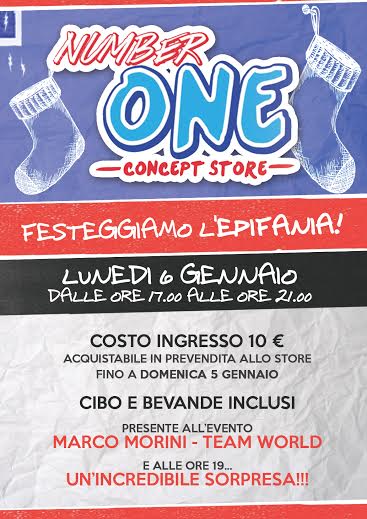 festa number one store epifania