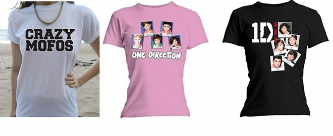 tshirt one direction