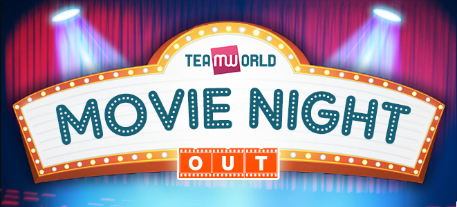 team world movie night out