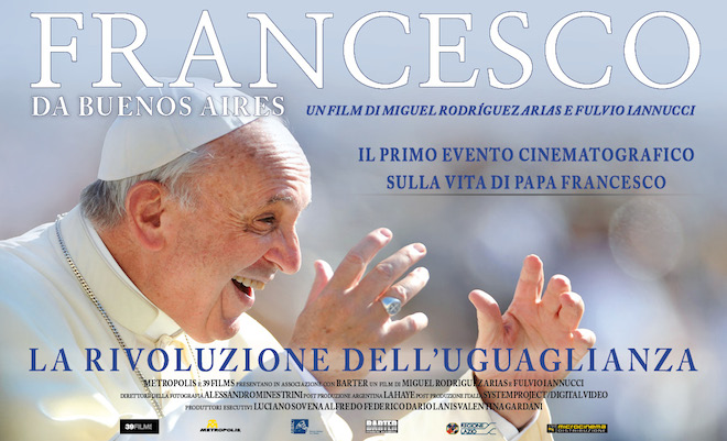 film evento papa francesco