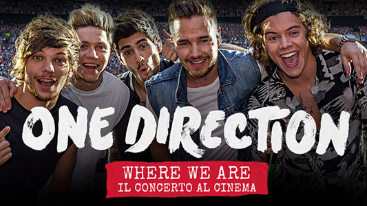 One Direction il film al cinema