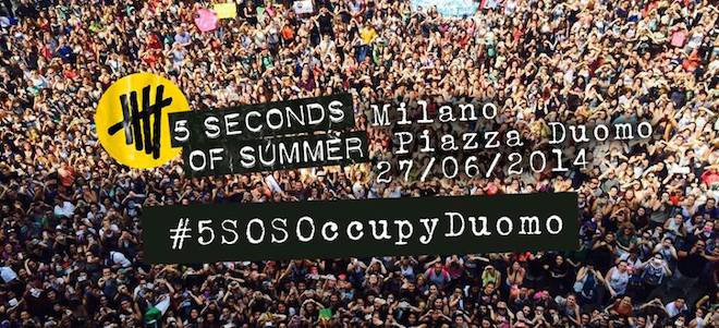 5sos a milano