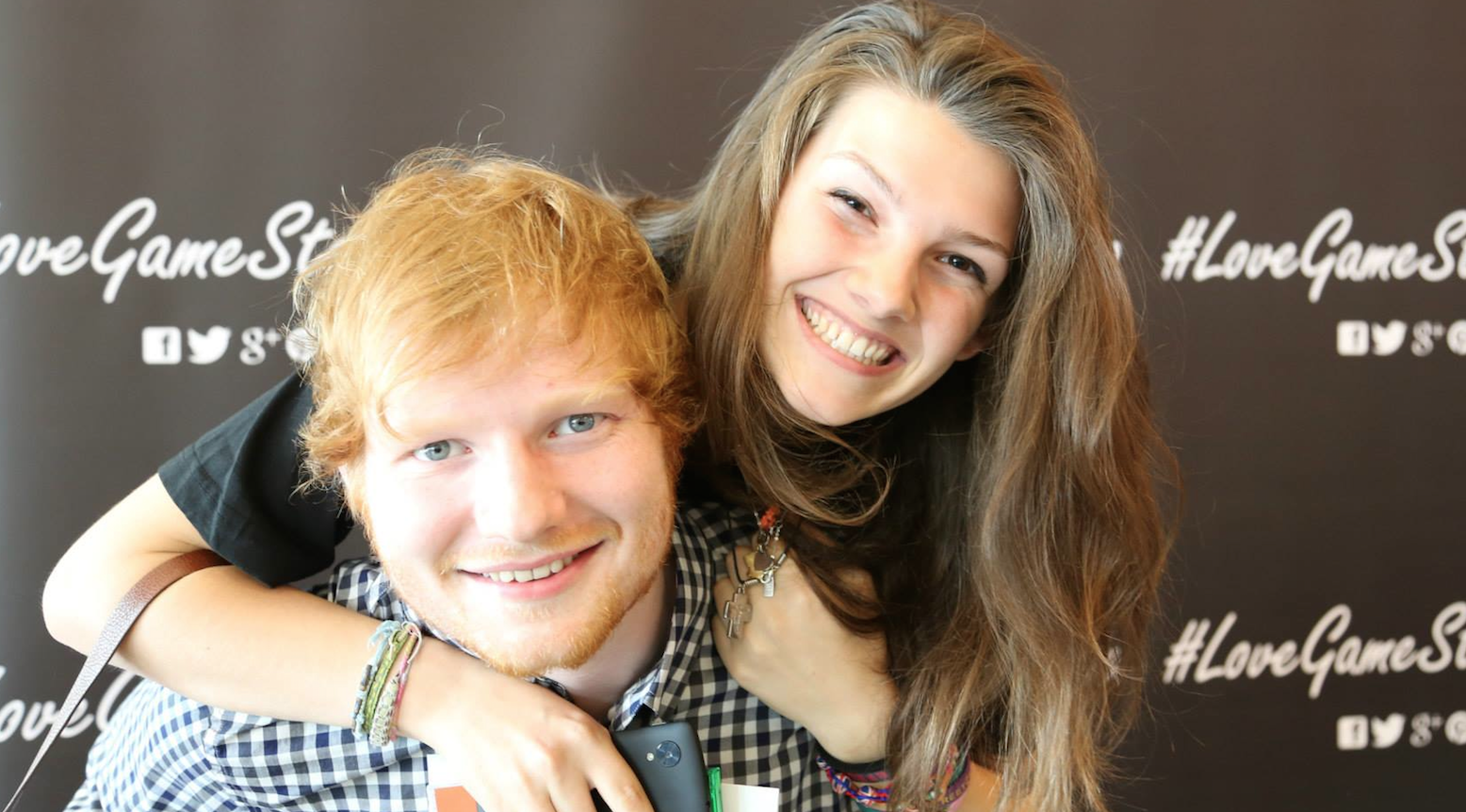 Ed Sheeran foto meet and greet gamestop milano