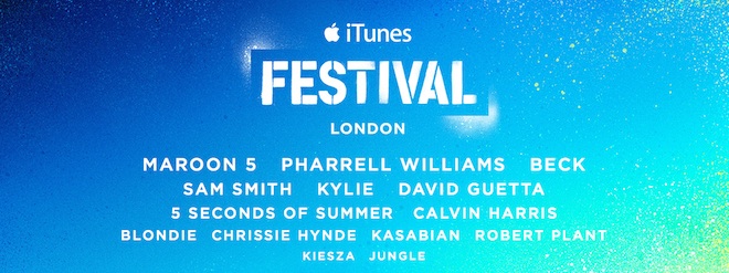 itunes festival performers
