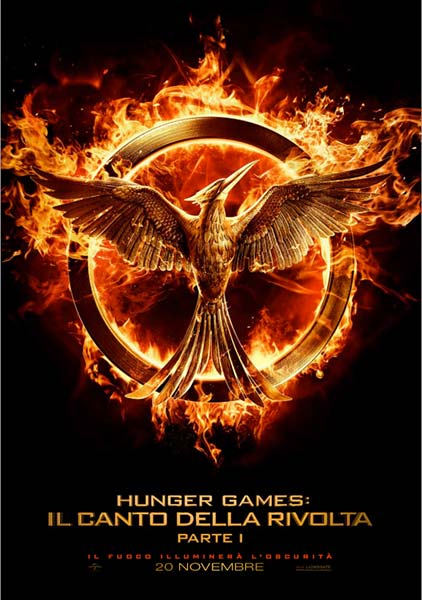 POSTER HUNGER GAMES IL CANTO DELLA rivolta