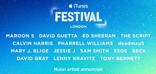 itunes festival streaming