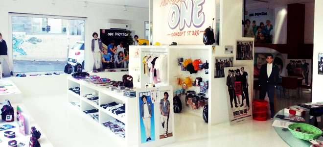 Negozio One Direction Number One Concept Store Catania