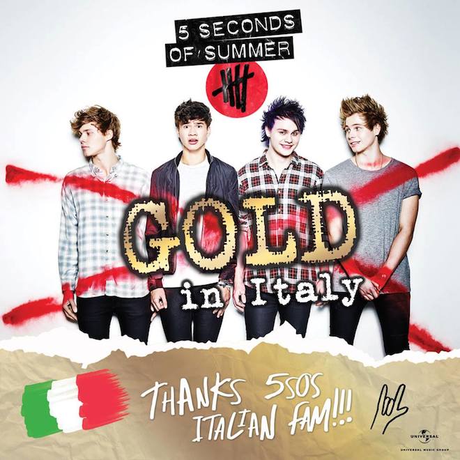 5 seconds of summer disco d'oro