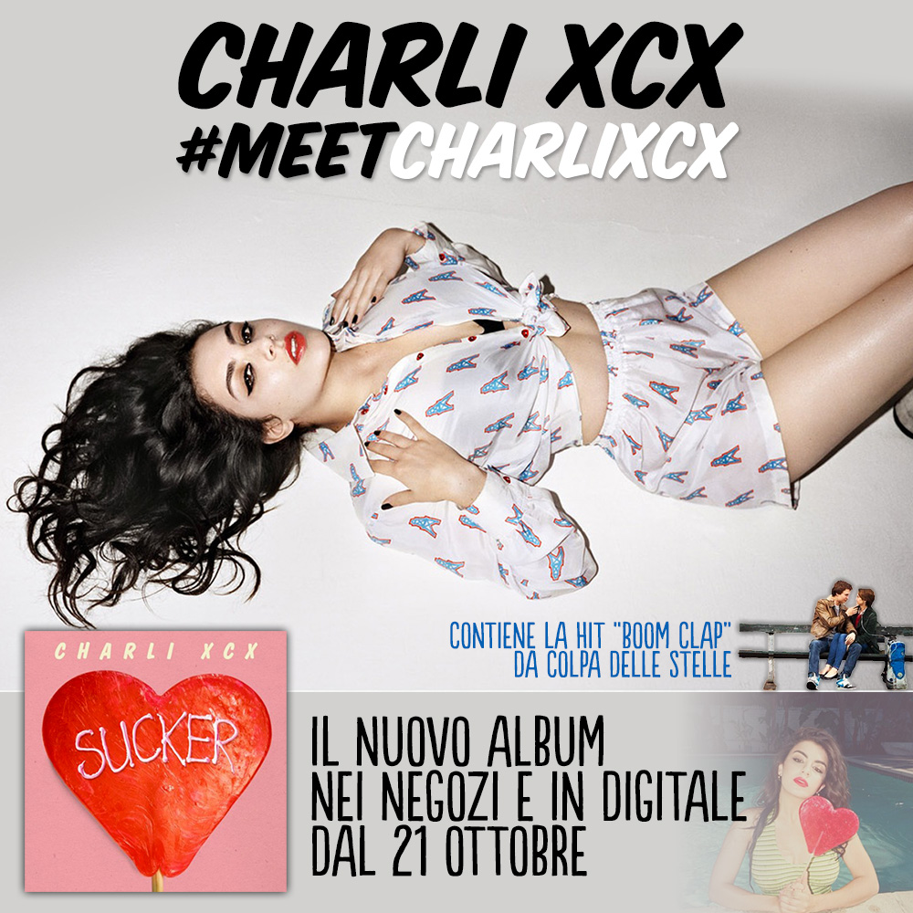 Charli XCX immagine social