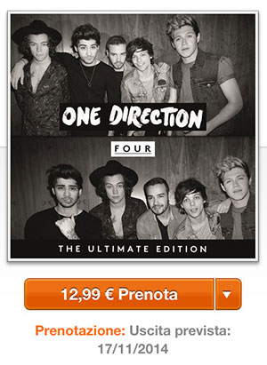 One Direction Four deluxe