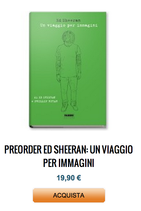 Ed Sheeran pre order libro