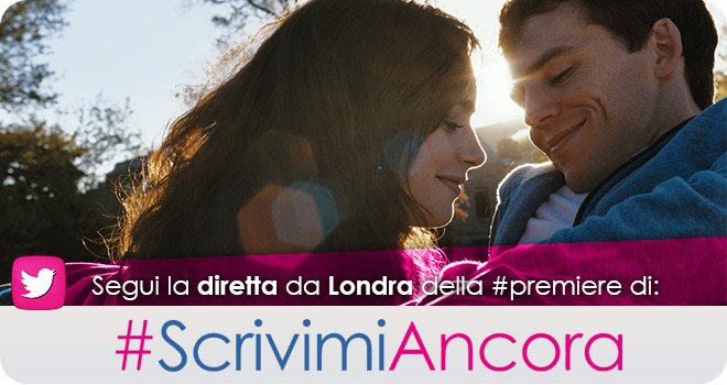 Scrivimi Ancora diretta premiere Londra