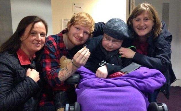 ed sheeran matrimonio fan