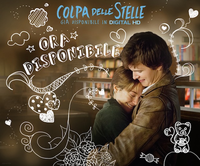 colpa delle stelle in dvd