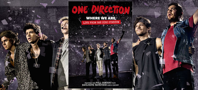 One Direction Where We Are DVD San Siro