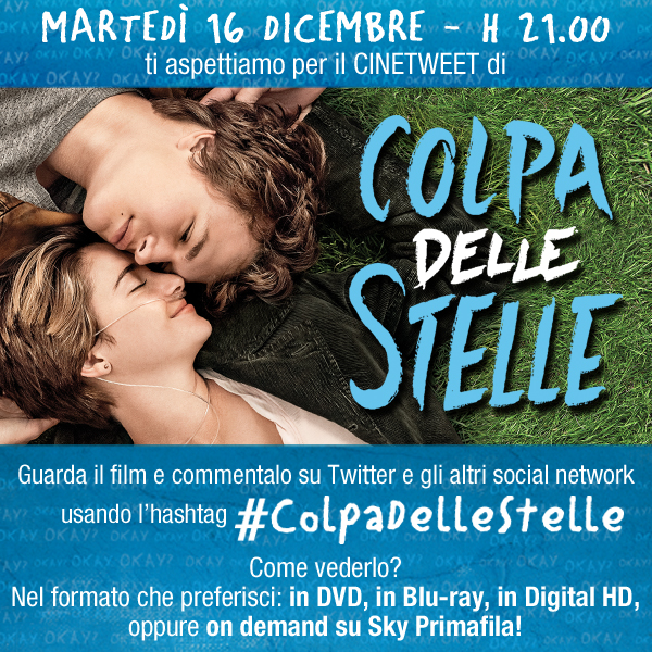 colpa delle stelle cinetweet