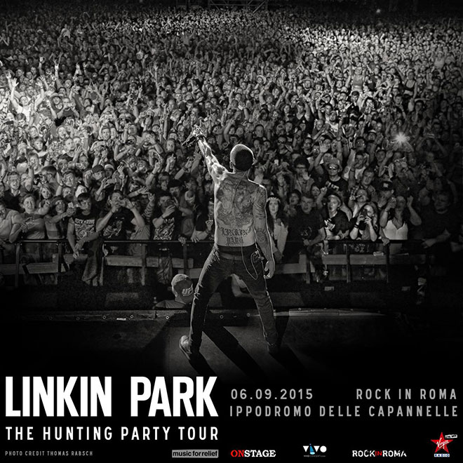 Linkin Park Roma concerto Settembre 2015