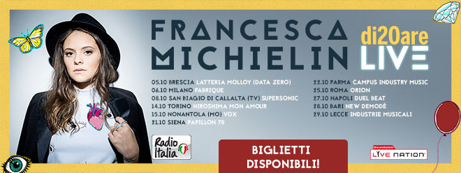 Francesca Michielin Tour 2016