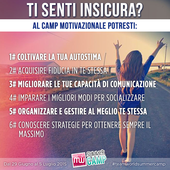 Camp Motivazionale Team World