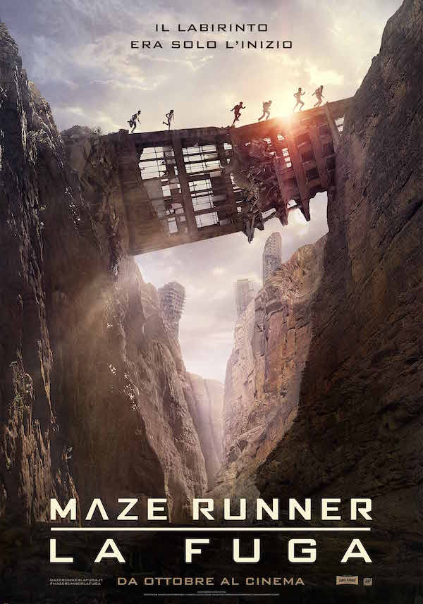 Maze Runner La Fuga poster web