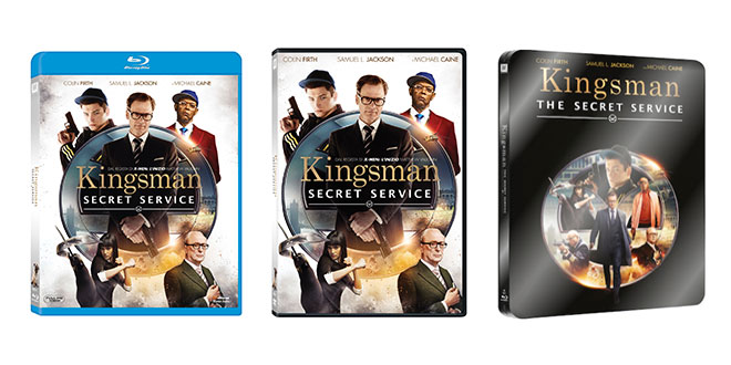 Kingsman DVD Bluray