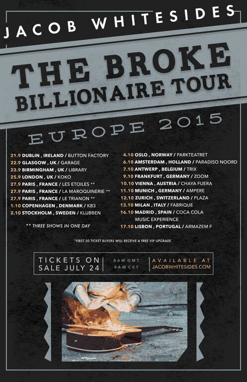 Jacob Whitesides The Broke Billionaire Tour