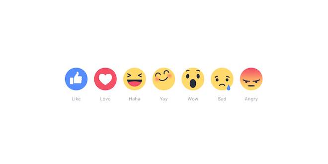 Facebook Reactions