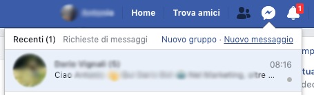 Messenger facebook da pc