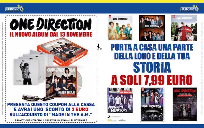 One Direction Euronics