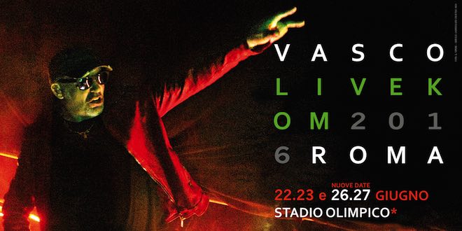 Biglietti concerti Vasco Rossi stadio olimpico Roma